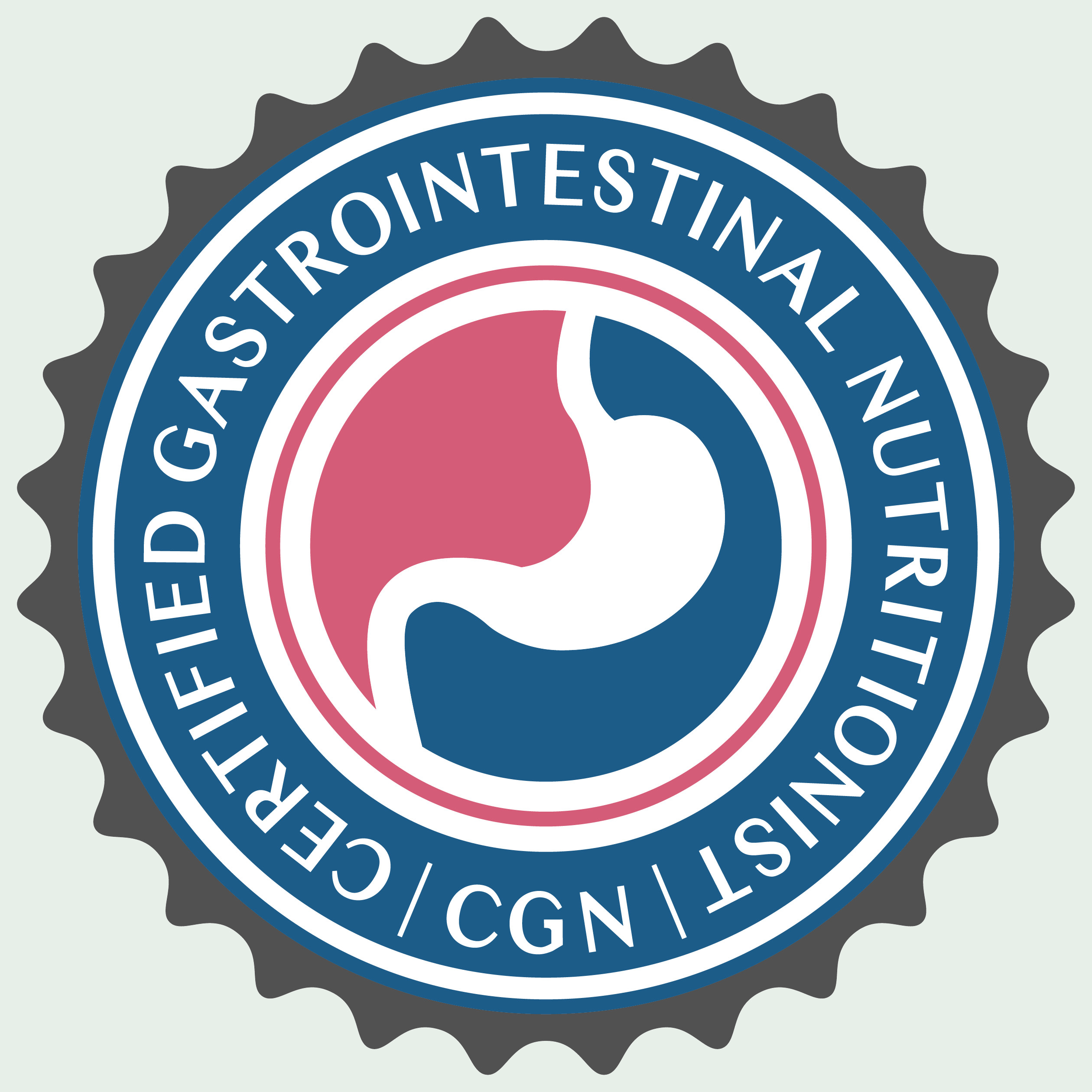 Certified Gastrointestinal Nutritionist (CGN) credential badge